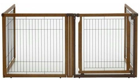 Convertible Elite 4-Panel Dog Gate/Pen