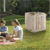 Convertible Indoor/Outdoor 4-Panel Pet Playpen