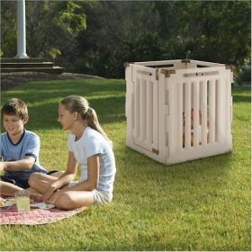 Convertible Indoor/Outdoor 4-Panel Pet Playpen