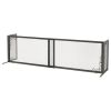 Richell Large Freestanding Pet Gate Metal Mesh – Antique Bronze