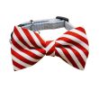 Adjustable Printed Dog & Cat Neck Tie Collar (6–11 in)