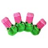 Pet Paw Protection Socks – Frog Pattern, Scratch & Dirt Resistant (4 Pcs)