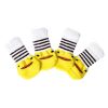 Yellow Chick Pet Socks for Dogs – Scratch & Dirt Resistant (4 Pcs)
