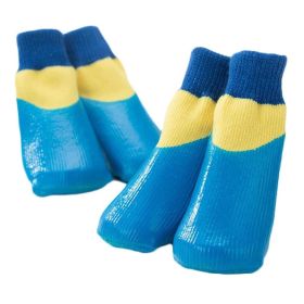 Pet Leg Socks for Small Dogs – Knitted Waterproof Protective Socks (4 Pack)