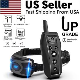 650 Yard Remote Dog Training Collar Waterproof for Small Medium Large Dogs