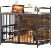 Indoor Furniture Dog Cage for Large Dogs – 41" Heavy Duty Sturdy Crate