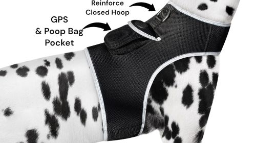 Pocket Collar GPS Pet Tracking Device Wireless Security System for Dogs and Cats Size L