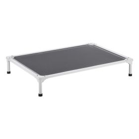 VEVOR Elevated Dog Bed for Large Dogs Portable Raised Dog Cot with Teslin Mesh L