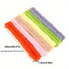 7-Piece DIY Coral Velvet Twisting Kit  Ultra-Dense Handicraft Material for Knitting Plush Puppies & Small Animals, Complete Handmade Craft Package