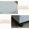 Pet Sofa Dog Couch Chaise Lounge Pet Bed with Storage Function Small Sized Dog Various Cat Sponge Cushioned Bed Lounge, Light Grey