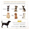Dog Sofa, Cat Couch with Removable Washable Cushion, Elevated Pet Cat Sofa for Miniature Dogs, White