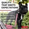 Recycled Cotton Dog Leash 6 Ft  Eco Friendly Collar for Small Medium Large Dogs Reflective Dog Leash Strong Leashes