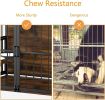 Indoor Furniture Dog Cage for Large Dogs – 41" Heavy Duty Sturdy Crate