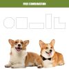 Dog Playpen, 40 Inch 8 Panels Puppy Playpen, Dog Exercise Pen for Large/Medium/Small Dogs, Foldable Dog Pen with Doors for RV, Camping, Yard
