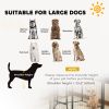 6 Panels Heavy Duty Dog Playpen Outdoor Indoor with Door & Strap, 39" Height Portable & Foldable Pet Playpen