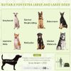 Pop Up Dog Tent for Extra Large and Large Dogs, Portable Pet Camping Tent with Carrying Bag for Beach, Backyard, Home, Green