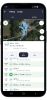 Android Phone Compatible Dog Tracking GPS Collar Mount Portable Device Size S