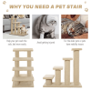Pet Stairs Dog Cat Step Scratch Post