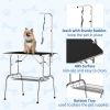 36-inch Dog Grooming Table Stainless Steel QUALITY GUARANTEED with Adjustable Arm and Basket