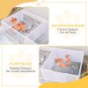 Whelping Box for Dogs, 20"H Puppy Whelping Box with Removable Doors, Dog Birth Supplies & Essentials for Indoor, 81" x 39" x 20", White