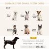 Pet Sofa Dog Couch Chaise Lounge Pet Bed with Storage Function Small Sized Dog Various Cat Sponge Cushioned Bed Lounge, Black
