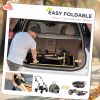 3-in-1 Dog Stroller with Detachable Cabin – Lightweight 4-Wheel Folding Stroller (Gray)