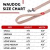 Recycled Cotton Dog Leash 10 Ft Eco Friendly Collar for Small Medium Large Dogs Reflective Dog Leash Strong Leashes for Large Breed Dogs Puppy Leash