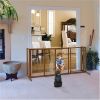 Deluxe Large Freestanding Pet Gate