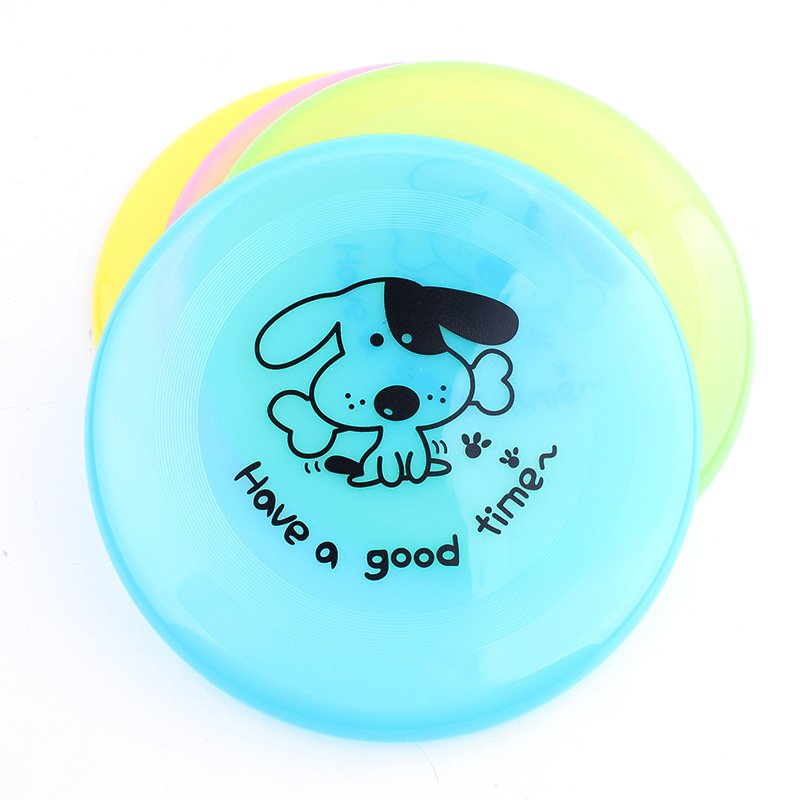 Silicone Flying Saucer Dog & Cat Toy – Interactive Chew-Resistant Flying Disc (Option: random color-1PC)