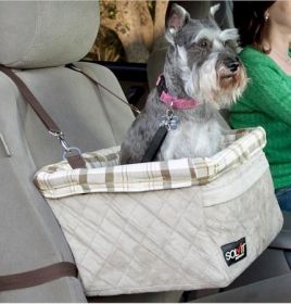 Deluxe Pet Car Booster Seat (Option: Large)