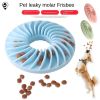 Pet Funny Misfeed Frisbee Toy Bite resistant Molar Pet Dog Chew Bite tpr Dog Interactive Toy dog toy
