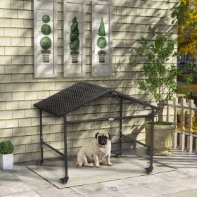 pet supplies gate (Color: Brown)