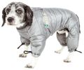 Helios Thunder-Crackle Full-Body Waded Plush Dog Jacket – Adjustable & 3M Reflective