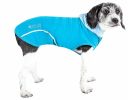 Pet Life Active Pull-Rover Premium 4-Way Stretch Two-Tone Performance Sleeveless Dog Hoodie Tank Top