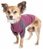 Dog Helios Eboneflow 4-Way Stretch Breathable Performance Dog Yoga T-Shirt Mediumweight