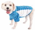 Pet Life Active Warf Speed Heathered Ultra Stretch Sport Performance Dog T-Shirt