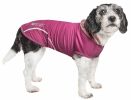 Pet Life Active Pull-Rover Premium 4-Way Stretch Two-Tone Performance Sleeveless Dog Hoodie Tank Top