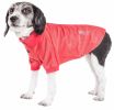 Pet Life Active Fur-Flexed Relax Stretch Wick Proof Performance Dog Polo T-Shirt