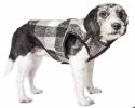 Pet Life “Black Boxer” Classical Plaid Insulated Dog Coat Jacket