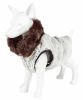 Pet Life Luxe “Purrlage” Designer Fur Dog Coat Jacket