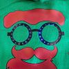 Pet Life LED Cool Santa Shades Hooded Pet Sweater Costume