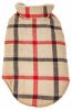Pet Life Allegiance Plaid Insulated Dog Jacket