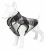 Pet Life “Black Boxer” Classical Plaid Insulated Dog Coat Jacket