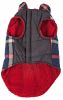 Pet Life Allegiance Plaid Insulated Dog Jacket