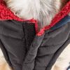 Pet Life Allegiance Plaid Insulated Dog Jacket