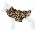 Pet Life Luxe “Poocheetah” Spotted Cheetah Pattern Mink Fur Dog Coat Jacket