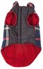 Pet Life Allegiance Plaid Insulated Dog Jacket