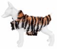 Pet Life Luxe “Tigerbone” Tiger Patterned Mink Fur Dog Coat Jacket