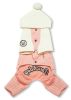 Touchdog Designer Quilted Full Body Dog Hoodie Sweater