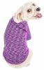 Pet Life Active Warf Speed Heathered Ultra Stretch Sport Performance Dog T-Shirt